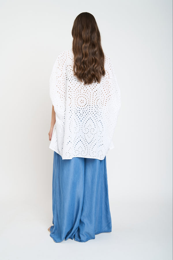 Blusa Mujer Valeria Blanco Lineatre
