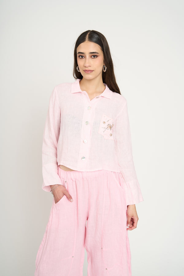 Blusa Mujer Sabrina Rosa Lineatre