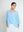 Blusa Mujer Allegra Cuello redondo Cielo Lineatre