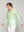 Blusa Mujer Brunella  De  Viscosa Manga Larga Verde Lineatre