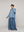 Blusa Mujer Belle Oversize Con Bolsillos Y Diseño De Puntos Brillante Azul Lineatre