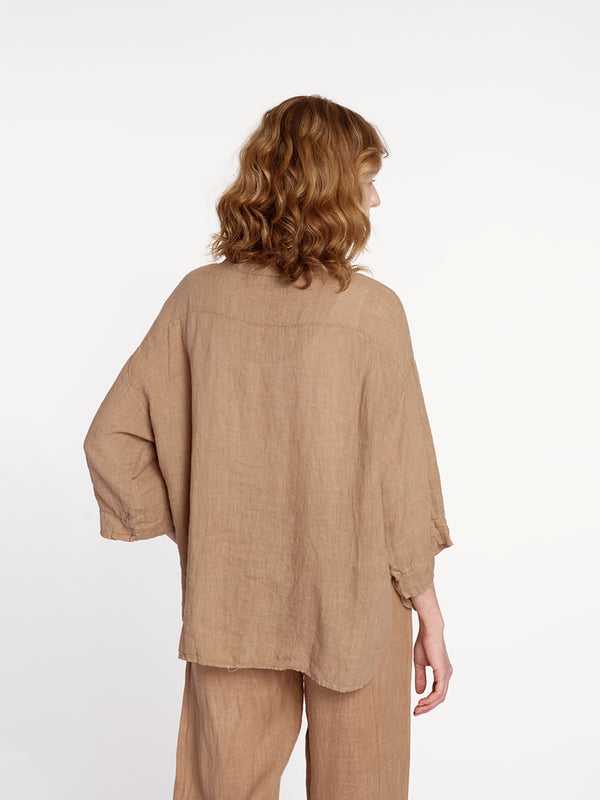 Blusa vincenza camel