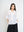 Blusa Mujer Matilde Cuello con solapa Blanco Lineatre