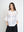 Blusa Mujer Amalia Cuello con solapa Blanco Lineatre