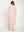 Vestido Midi de Volantes Desflecados Rosa Lineatre