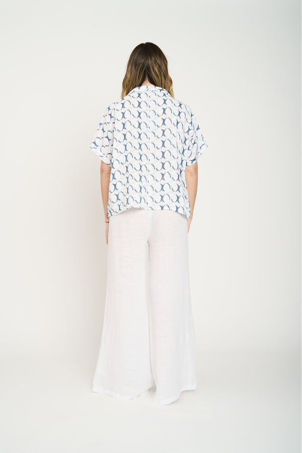 Blusa Mujer Ada Lino Fantasia Lineatre