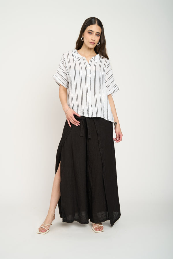 Pantalón Mujer Gina Negro Lineatre