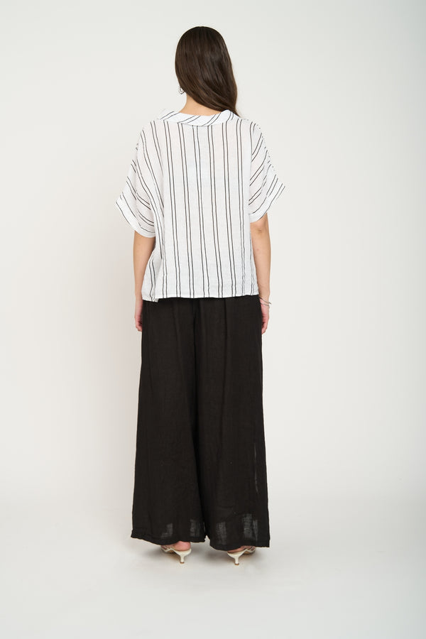 Pantalón Mujer Gina Negro Lineatre