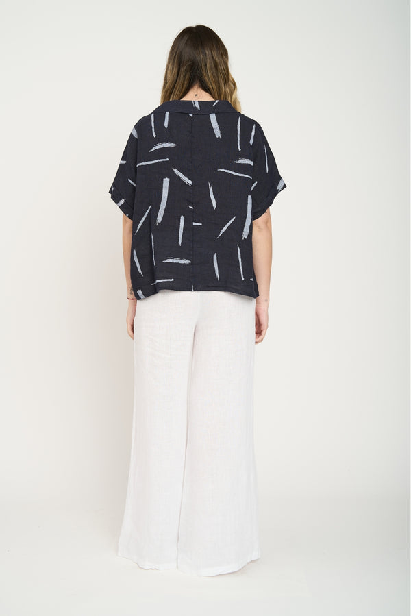 Blusa Mujer Lara Lino Fantasia Lineatre