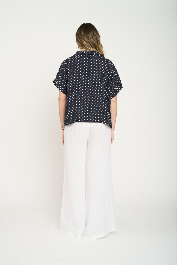 Blusa Mujer Maia Lino Fantasia Lineatre