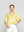 Blusa Mujer Brunilda Con Amarra y Estampado Amarilla Lineatre