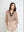 Blusa Mujer Antonia Cuello redondo Chocolate Lineatre