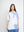 Blusa Mujer Rosana Cuello con solapa Blanco Lineatre