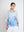 Blusa Mujer Ida Cuello redondo Celeste Lineatre