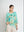 Blusa Mujer Ida Cuello redondo Turquesa Lineatre