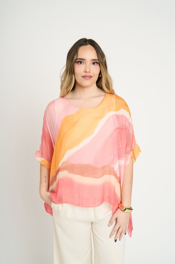 Blusa Mujer Vera Rosa Lineatre