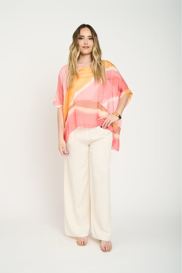 Blusa Mujer Vera Rosa Lineatre