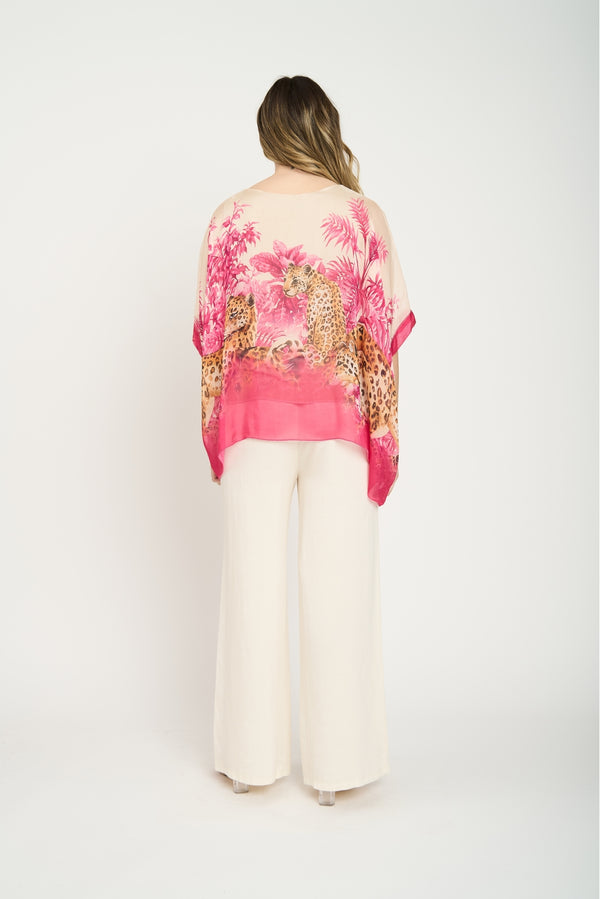 Blusa Mujer Elsa Fucsia Lineatre