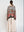 Blusa Mujer Laura Cuello redondo Chocolate Lineatre