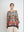 Blusa Mujer Laura Cuello redondo Chocolate Lineatre