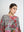 Blusa Mujer Laura Cuello redondo Rojo Lineatre
