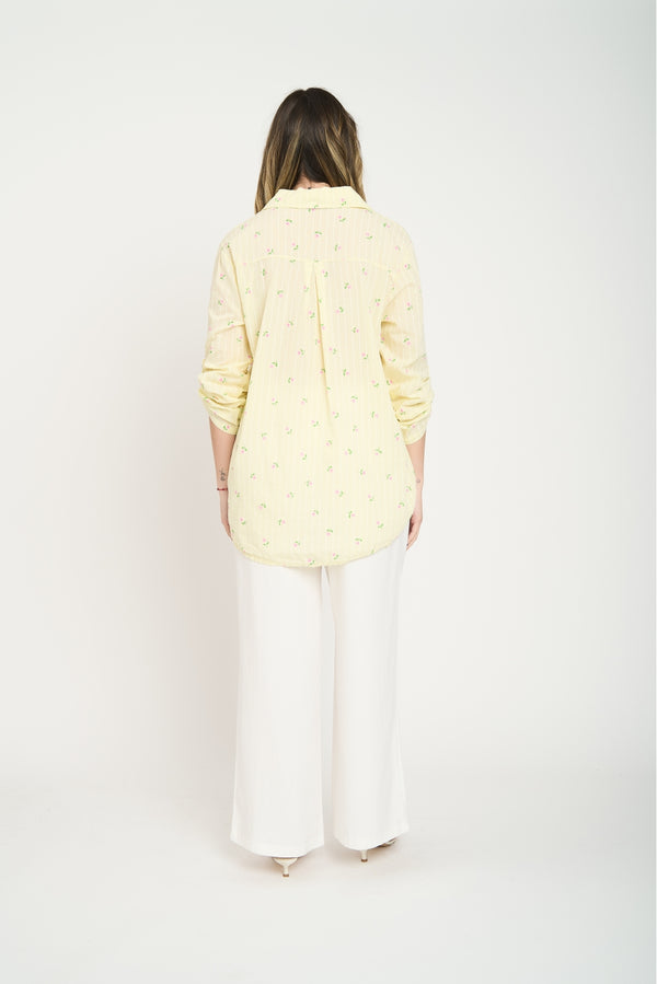 Blusa Mujer Adriana Amarillo Lineatre