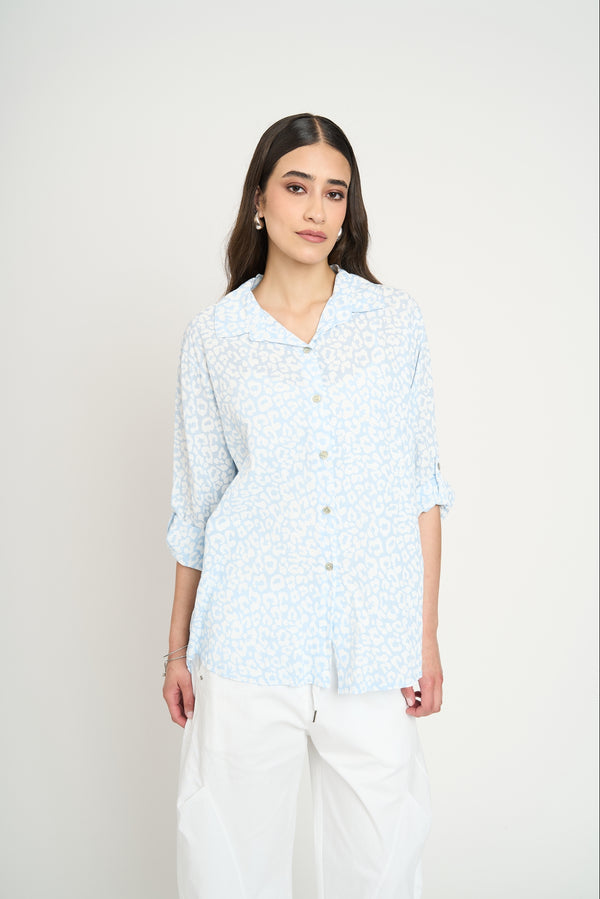 Blusa Mujer Silvia Cielo Lineatre