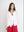 Blusa Mujer Anna Cuello redondo Blanco Lineatre
