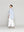 Camisa Mujer Leila Oversize Con Cuello Y Puño Blanco A Rayas Celeste Lineatre