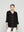 Blusa Mujer Belén Lino Manga Larga Negra Lineatre
