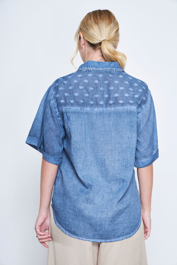 BLUSA KARA AZUL