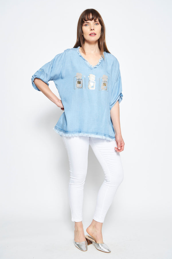 BLUSA LUCIA DENIM