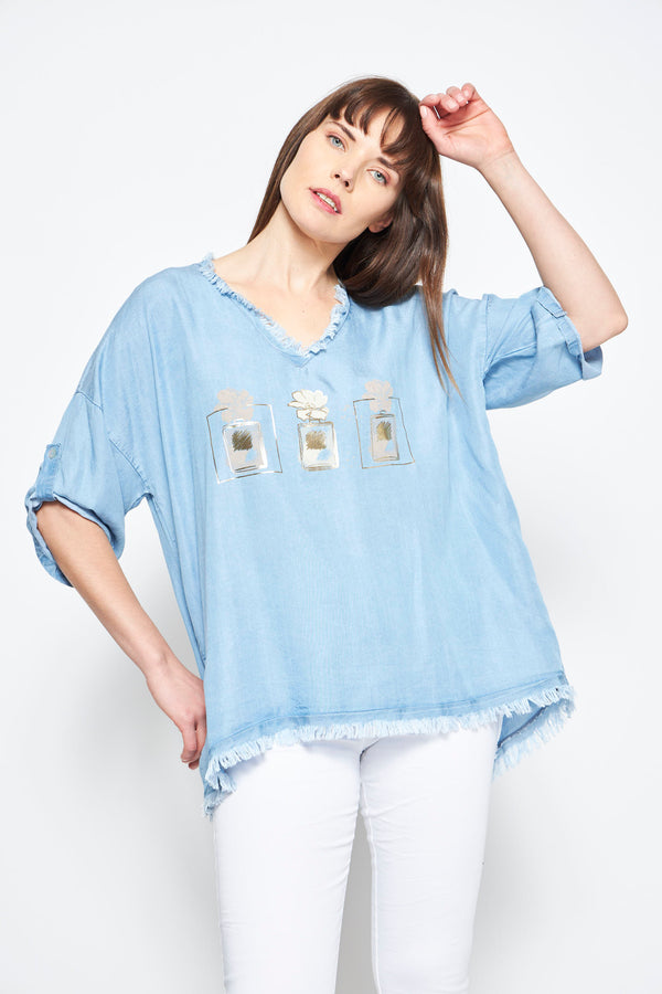 BLUSA LUCIA DENIM