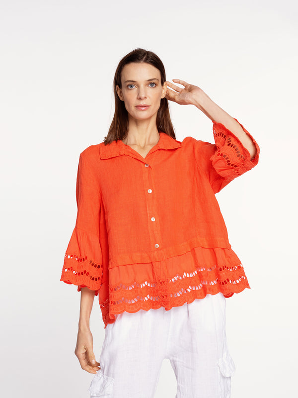 Blusa gemma coral