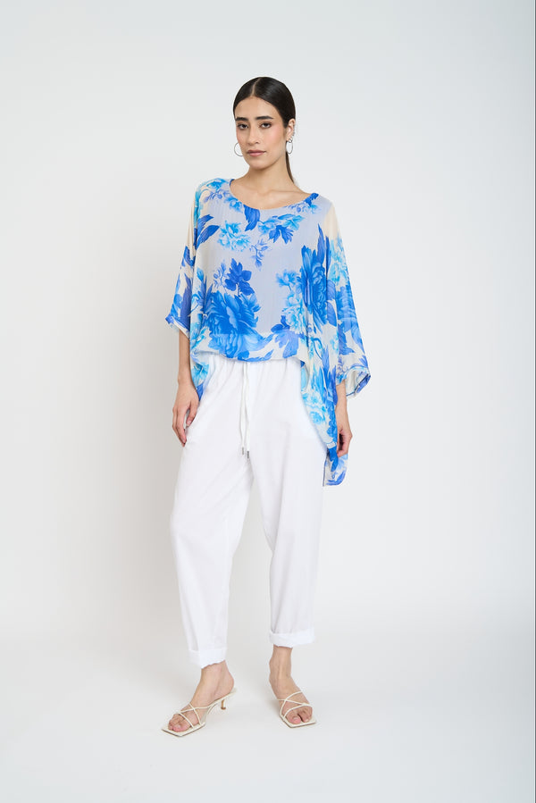Blusa Mujer Lara Cuello redondo Royal Lineatre