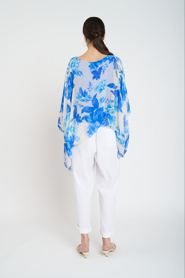 Blusa Mujer Lara Cuello redondo Royal Lineatre