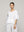 Blusa Mujer Blaise De Lino Con Lentejuelas Blanca Lineatre