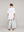Blusa Mujer Blaise De Lino Con Lentejuelas Blanca Lineatre