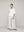 Blusa Mujer Blaise De Lino Con Lentejuelas Blanca Lineatre