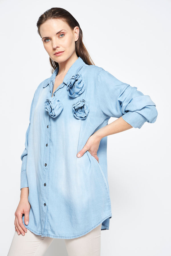 BLUSA LETI DENIM