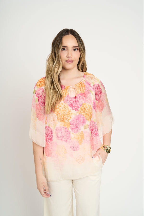 Blusa Mujer Roberta Fucsia Lineatre