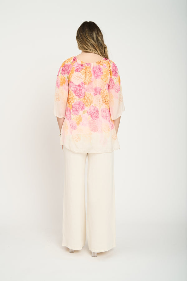 Blusa Mujer Roberta Fucsia Lineatre