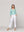 Blusa Mujer Begoña De Encaje Florar Escote V Celeste Lineatre