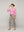 Blusa Mujer Begoña De Encaje Florar Escote V Rosada Lineatre