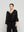 Blusa Mujer Begoña De Encaje Florar Escote V Negra Lineatre