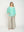 Blusa Mujer Cecilia Cuello redondo Agua Lineatre