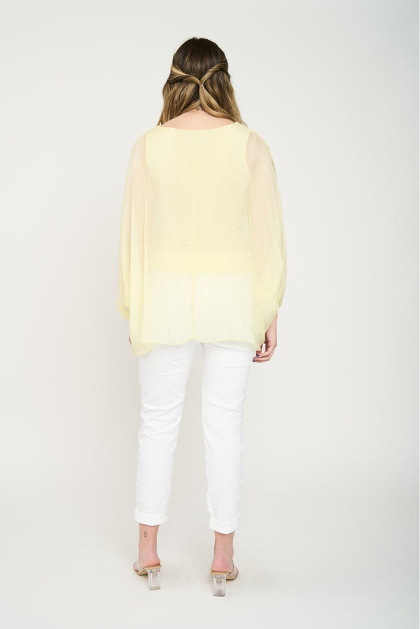 Pantalón Mujer Michela Blanco Lineatre