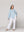 Blusa Mujer Becca Camisera Con Broderie Celeste Lineatre