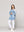 Camisa Mujer Lavinia Oversize Con Detalle Calado Celeste Lineatre