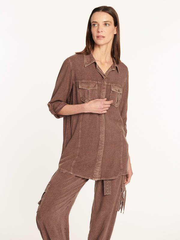 Blusa vittoria chocolate